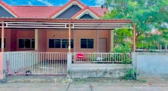 ขายบ้านเดี่ยว หมู่บ้านสวนเสือวิลเลจ ศรีราชา หลังริม รีโนเวทใหม่ FP-H02071