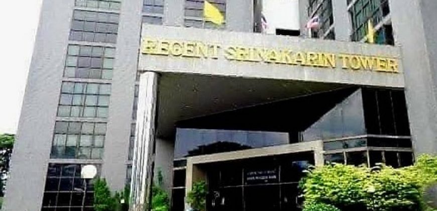 ขายพื้นที่สำนักงาน รีเจ้นท์ ศรีนครินทร์ ทาวเวอร์ อาคารบี