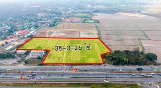 ขายที่ดินเปล่า ติดถนนสายหลักพหลโยธิน (ขาออก) เมืองสระบุรี