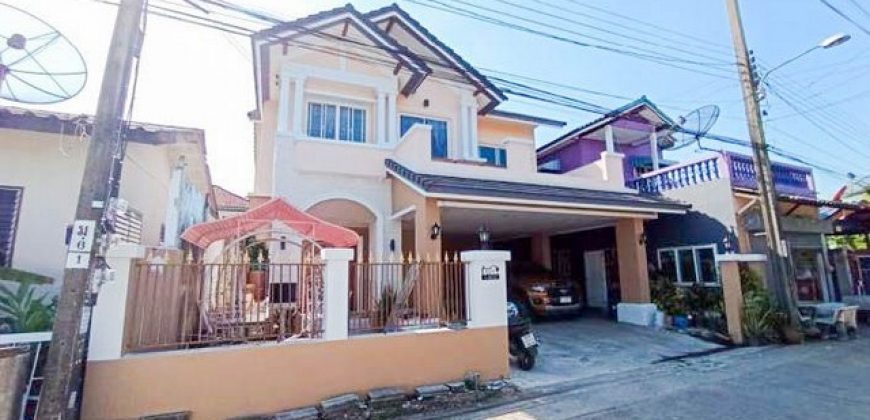 บ้านเดี่ยว 2 ชั้น ทำเลดี ซอยสุวินทวงศ์ 13 – มีนบุรี อยู่สบาย เดินทางสะดวก เข้า-ออกได้หลายเส้นทาง ราคาพิเศษ 3,00,000 บาท เท่านั้น