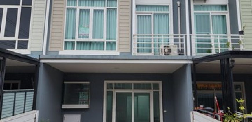 ทาวน์โฮม กัสโต้ กิ่งแก้ว-สุวรรณภูมิ หน้ากว้าง 5.7ม. 21.2วา ใกล้สนามบินสุวรรณภูมิ