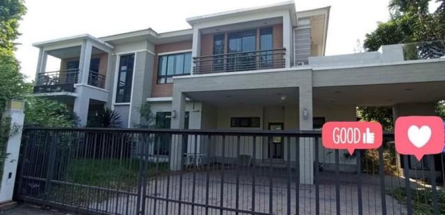 ขายบ้านเดี่ยว 2 ชั้น 159.30 ตร.ว. เพอร์เฟคเพลส มาสเตอร์พีช รามคำแหง 164 หลังมุม