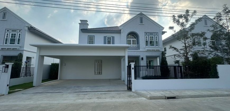 ให้เช่าบ้านเดี่ยว 2 ชั้น 75 ตรว. วิลลาจจิโอ 3 ศรีนครินทร์-บางนา Villaggio 3 Srinakarin-Bangna ใกล้เมกะบางนา