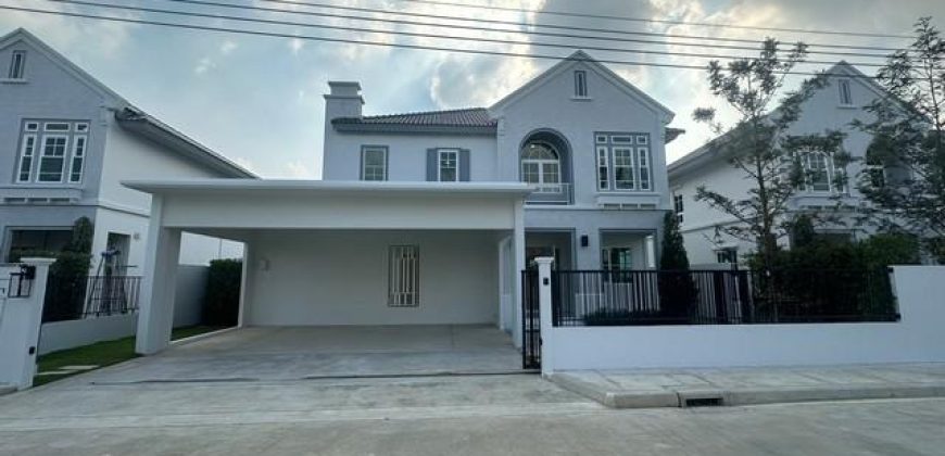 HR 10040 ให้เช่าบ้านเดี่ยว 2 ชั้น 75 ตรว. วิลลาจจิโอ 3 ศรีนครินทร์ บางนา Villaggio 3 Srinakarin-Bangna ใกล้เมกะบางนา