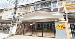 ให้เช่าทาวโฮม 3 ชั้น 205 ตร.ว. ธนาภิรมย์ ศรีนครินทร์-วงแหวน ใกล้โลตัส ศรีนครินทร์