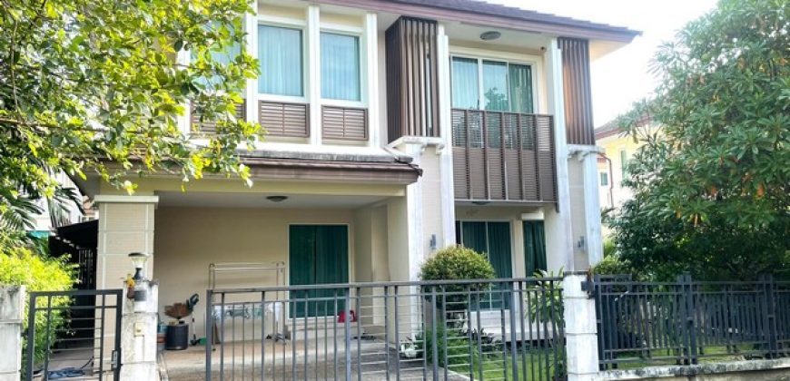 ให้เช่าบ้านเดี่ยว 2 ชั้น 68 ตรว หมู่บ้านเดอะเซนโทร อ่อนนุช-วงแหวน Centro Onnut-Wongwaen ใกล้ Paseo ลาดกระบัง ใกล้สุวรรณภูมิ