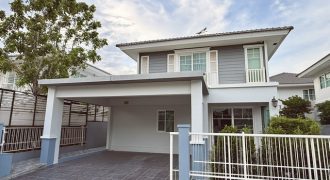 ให้เช่าบ้านเดี่ยว 2 ชั้น 50 ตรว. 3 ห้องนอน วิลลาจจิโอ ศรีนครินทร์-บางนา Villaggio Srinakarin-Bangna ใกล้เมกะบางนา