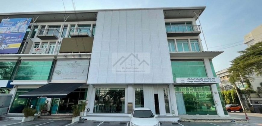 ขายอาคารสำนักงาน 4 ชั้น 2 คูหา 480 ตรม โครงการ H cape1 สุขาภิบาล 2 ประเวศ ตกแต่งหรูหรา ใกล้สนามบินสุวรรณภูมิ