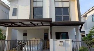 ขายบ้านเดี่ยว2ชั้น39.2ตร.ว.หมู่บ้านSENSEบางนา-สุวรรณภูมิสภาพใหม่พร้อมเข้าอยู่