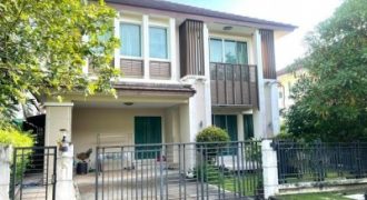 HR 10063 ให้เช่า – ขายบ้านเดี่ยว 2 ชั้น 68 ตรว หมู่บ้านเดอะเซนโทร อ่อนนุช-วงแหวน Centro Onnut-Wongwaen ใกล้ Paseo ลาดกระบัง ใกล้สุวรรณภูมิ