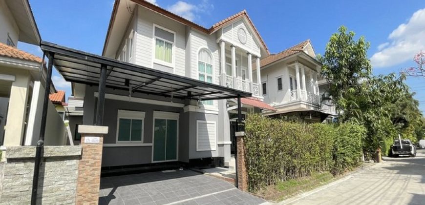 ให้เช่าบ้านเดี่ยว 2 ชั้น 4 ห้องนอน หมู่บ้านลลิล The Young Executive อ่อนนุช-สุวรรณภูมิ เฉลิมพระเกียรติ 72 ใกล้สนามบินสุวรรณภูมิ