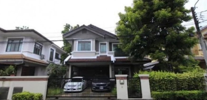 ให้เช่าบ้านเดี่ยว 2 ชั้น 50 ตร.ว. โครงการ เศรษฐสิริ วงแหวน-สุขาภิบาล 2 เขตคันนายาว