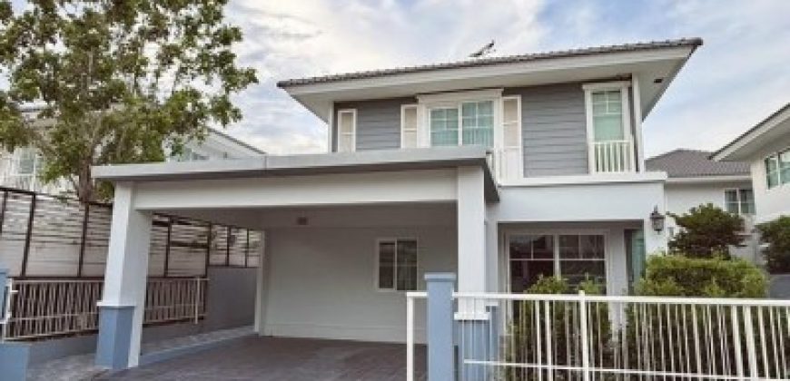HR 10070 ให้เช่าบ้านเดี่ยว 2 ชั้น 50 ตรว. 3 ห้องนอน วิลลาจจิโอ ศรีนครินทร์ บางนา Villaggio Srinakarin Bangna ใกล้เมกะบางนา