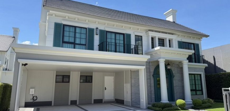 ให้เช่าบ้านเดี่ยวสุดหรู Ultra-Luxury 4 ห้องนอน ณรินสิริ พระราม 9 – กรุงเทพกรีฑา บ้านใหม่หรูวิวทะเลสาบ ใกล้ Little Walk กรุงเทพกรีฑา