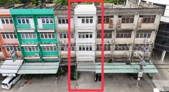 จองด่วน อาคารพาณิชย์ 4 ชั้น แยกปากเกร็ด นนทบุรี ทำเลดี ราคาถูก