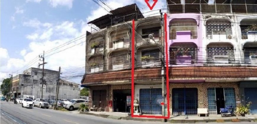 ขายอาคารพาณิชย์ 3 ชั้น ติดถนน ต.คอหงส์ อ.หาดใหญ่ จ.สงขลา