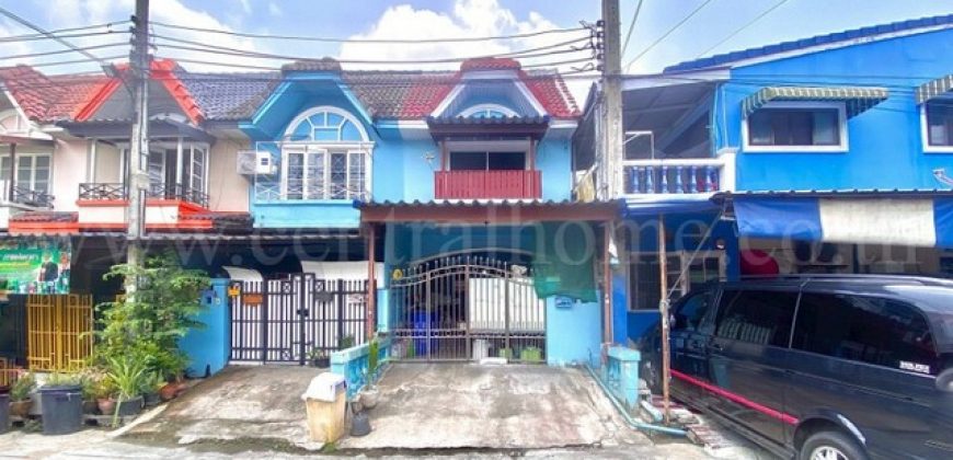 ขายด่วน ทาวน์เฮ้าส์ หมู่บ้านมนวดี บางบัวทอง นนทบุรี พร้อมอยู่ ราคาถูก