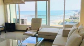 For sale Baan Hansa Huahin Condominium (บ้านหรรษา คอนโดมิเนียม) Beachfront condominium with sea view and mountain view at big space balcony