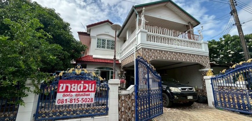 ขายถูกมาก บ้านเดี่ยว 2 ชั้น หมู่บ้านสีวลีรังสิต 1 เนื้อที่ 80 ตารางวา ธัญบุรี ปทุมธานี
