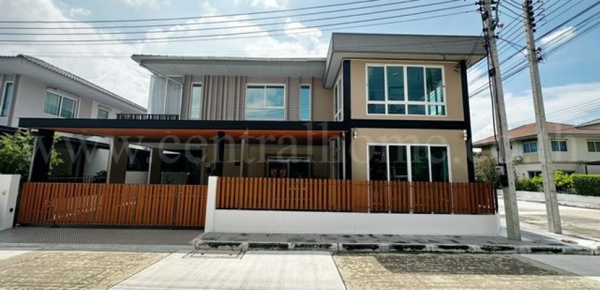 จองด่วน บ้านเดี่ยว ฮาบิเทีย บอนด์ ราชพฤกษ์ หลังมุม เฟอร์ครบ พร้อมอยู่