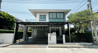ขายด่วน บ้านเดี่ยว ฮาบิเทีย บอนด์ ราชพฤกษ์ ปทุมธานี หลังมุม พร้อมอยู่