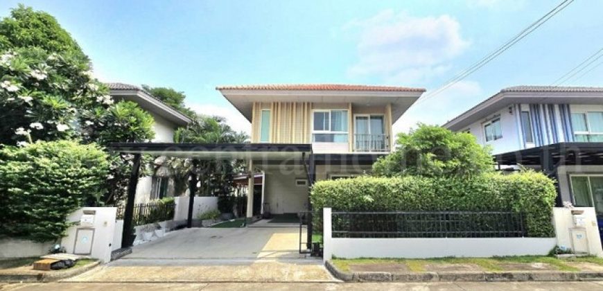 ขายด่วน บ้านเดี่ยว คณาสิริ บางนา – บางบ่อ ทำเลดี ราคาถูกสุดในโครงการ