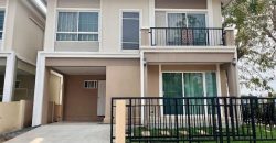 BH4218 ให้เช่าบ้านเดี่ยว หมู่บ้านภัสสรไพรด์ ปิ่นเกล้า-วงแหวน บ้านหลังมุม พร้อมเฟอร์นิเจอร์และเครื่องใช้ไฟฟ้าครบ ใกล้ศาลายา นนทบุรี