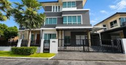 BS1065 ขาย บ้านเดี่ยว 3 ชั้น หรู Grand Bangkok Boulevard พระราม 9 ศรีนครินทร์ กรุงเทพกรีฑา ติด Wellington College