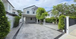 BH4240 ให้เช่าบ้านเดี่ยว Villaggio 3 ศรีนครินทร์ บางนา บ้านใหม่ไม่เคยเข้าอยู่ 3 ห้องนอน เฟอร์นิเจอร์ครบ ใกล้ Mega Bangna