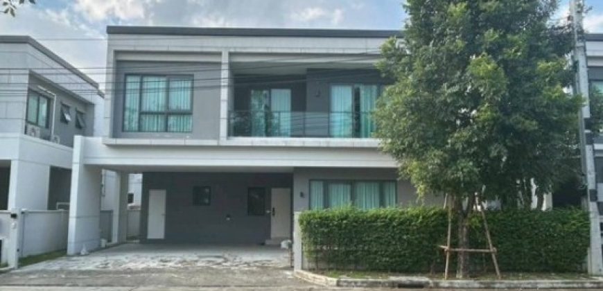 svs357 ให้เช่า บ้านเดี่ยว 2 ชั้น เซนโทร บางนา Centro Bangna หน้าสวน Clubhouse