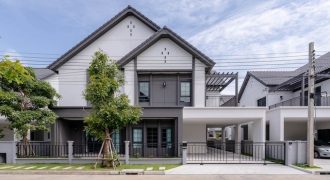 BH4247 ให้เช่าบ้านเดี่ยวหรู Centro บางนา เฟส 2 บ้านใหม่พร้อมอยู่ 4 ห้องนอน Fully Furnished ใกล้ Mega Bangna