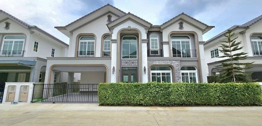 BH4212 ขายและให้เช่าบ้านเดี่ยว Grandio 2 วิภาวดี รังสิต 5 ห้องนอน บ้านหลังใหญ่ พร้อมอยู่ ใกล้สนามบินดอนเมือง และ Future Park Rangsit