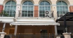BS1067 ขายทาวน์โฮม 3 ชั้น Plus City Park Rama 9 Huamak by Sansiri พร้อมผู้เช่า ใกล้ The Nine พระราม 9 และ ABAC