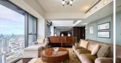BH4260 ให้เช่า The Met Sathorn Duplex ชั้นสูง 54-55 ขนาด 366 ตร.ม. 4 ห้องนอน วิวแม่น้ำเจ้าพระยา Rare Unit พร้อมเฟอร์นิเจอร์ Chanintr