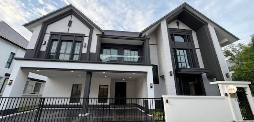 BH4264 ให้เช่าบ้านเดี่ยว The City 2 Bangna บ้านหรู 6 ห้องนอน 580 ตร.ม. ใกล้ Mega Bangna และโรงเรียนนานาชาติ