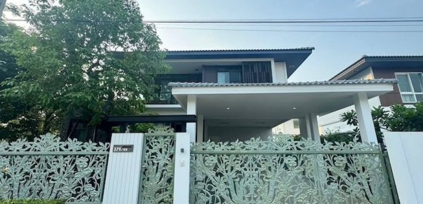 BH4276 ให้เช่า บ้านเดี่ยวหัวมุม หมู่บ้านมัณฑนา วงแหวน–กัลปพฤกษ์ บ้านพร้อมอยู่ ใกล้ The Mall บางแค ราชพฤกษ์ และกาญจนาภิเษก