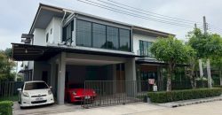 BH4281 ให้เช่าบ้านเดี่ยว 2 ชั้น บ้านลุมพินี สวนหลวง ร.9 บ้านหลังมุม พร้อมเฟอร์นิเจอร์ ใกล้ถนนเฉลิมพระเกียรติ ร.9 เขตประเวศ