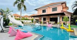 ขายบ้านพลูวิลล่า ตกแต่งพร้อมเฟอร์ ใกล้หาดจอมเทียน พัทยา FP-H02270