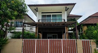 เช่าถูกมาก 18,000 บ้านเดี่ยว มบ.ลัดดาวิลล์ 1-2 บ้านกล้วย-ไทรน้อย 4นอน2น้ำ1ออฟฟิต