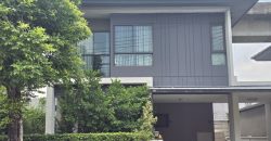 ให้เช่า บ้านเดี่ยว2ชั้น 52ตรว.สไตล์โมเดิร์น ถนน คู่ขนานมอเตอร์เวย์ ใกล้สนามบินสุวรรณภูมิ ใกล้แยกประเวศ