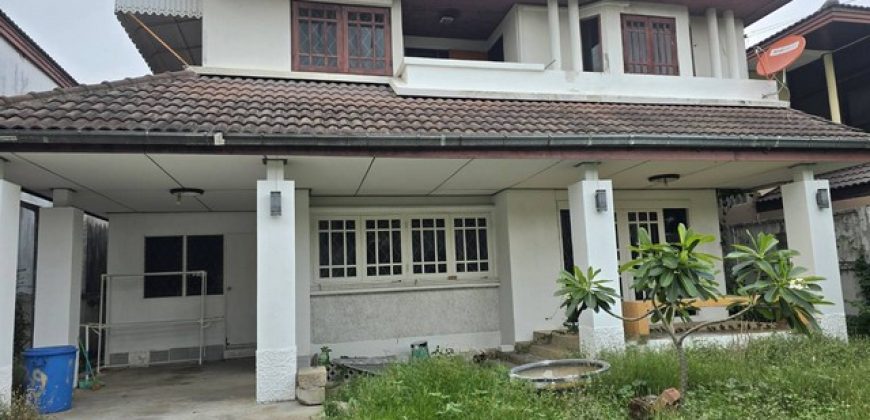 ให้เช่า บ้านเดี่ยว2ชั้น 70 ตรว. ถ.พุทธมณฑลสาย3 ใกล้สนามหลวง2