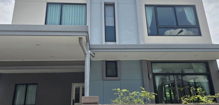 ให้เช่า บ้านเดี่ยว2ชั้น สภาพใหม่ 56ตรว. by ควอลิตี้เฮ้าส์ (Q.Houses) วงแหวน-รามอินทรา ใกล้แฟชั่นไอส์แลนด์