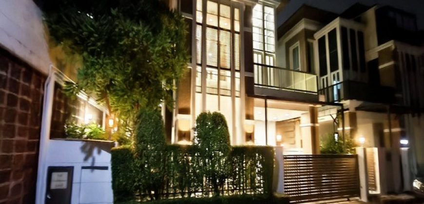 T26-591 ให้เช่า บ้าน บ้านกลางกรุง เดอะนีซ รัชวิภา กรุงเทพ จตุจักร 73 ตารางวา