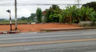 ขาย ที่ดิน 77 ตรว. ติดถนนเอเชีย 118 ใกล้น้ำพุร้อนแม่ขะจาน ตำบลหัวฝาย อำเภอวียงป่าเป้า จังหวัดเชียงราย