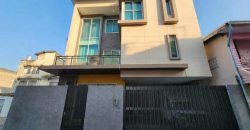 ให้เช่าบ้านเดี่ยว3ชั้น360ตร.มย่านรามอินทราถนนคู้บอนใกล้MRTคู้บอน