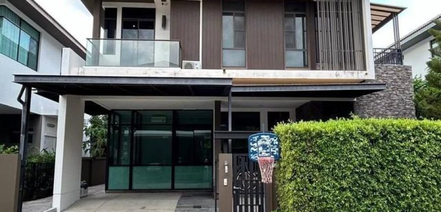 ให้เช่าบ้านเดี่ยว 2 ชั้น 70 ตร.ว. หมู่บ้านมัณฑนา อ่อนนุช-วงแหวน 3 ใกล้เมกะบางนา