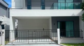 ให้เช่าบ้านเดี่ยว 2 ชั้น 198 ตรม. 4 ห้องนอน โครงการเซนโทร บางนา Centro Bangna ใกล้เมกะบางนา