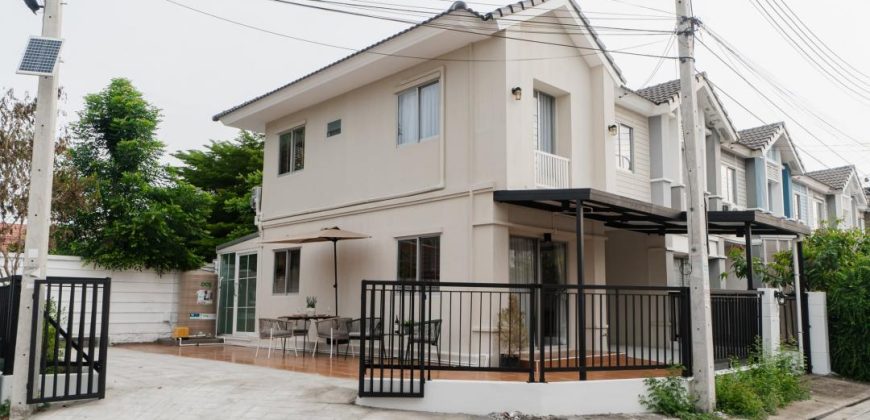 ให้เช่าทาวน์เฮ้าส์ 2 ชั้น 35 ตร.ว. โครงการพฤกษาวิลล์ 46-2 รังสิต-คลองสาม รีโนเวทใหม่