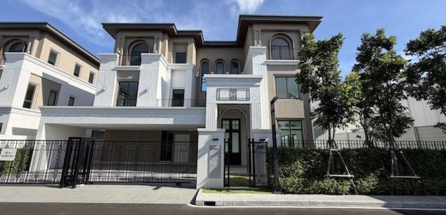 ขายบ้านเดี่ยว3ชั้น134.5ตร.ว.โครงการCINQ ROYAL The Eighteen บางนากม.7 คฤหาสน์ระดับUltra Luxuryพร้อมลิฟต์ส่วนตัว
