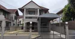 ให้เช่าบ้านเดี่ยว 2 ชั้น 60 ตร.ว. หมู่บ้านมณียา รัตนาธิเบศว์ ใกล้รถไฟฟ้าสายสีม่วง
